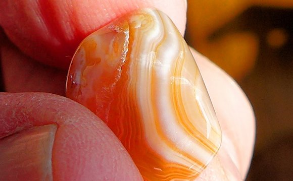 Lake superior agate tumbling