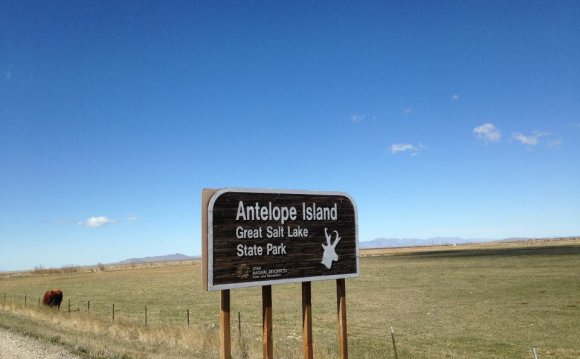 Antelope Island is located