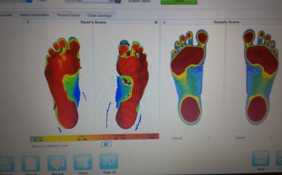 New Foot Scanner Results