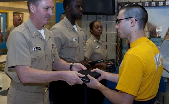 First Navy recruits issued