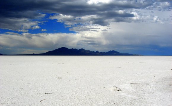 Great salt lake desert by