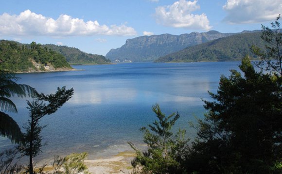 View of Lake Waikaremoana
