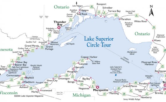 Travel Lake Superior Circle