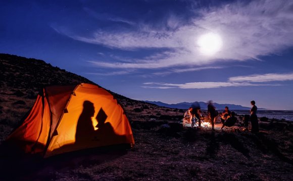 Great Salt Lake camping