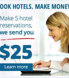 Earn Cash Rewards plus Hotel Reward Points