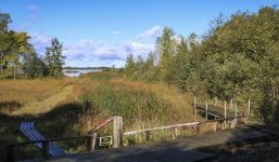 Homeowners on Canada's Georgian Bay, at the top of Lake Huron, have seen some of the most dramatic effects of lower levels on the Great Lakes. In Waubaushene, Ontario, a dock that once stood at water's edge has now been stranded in a field as the water has crept back 150 yards.