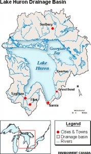 Lake Huron Drainage Basin