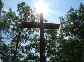 Memorial Garden Cross - Click image for larger view