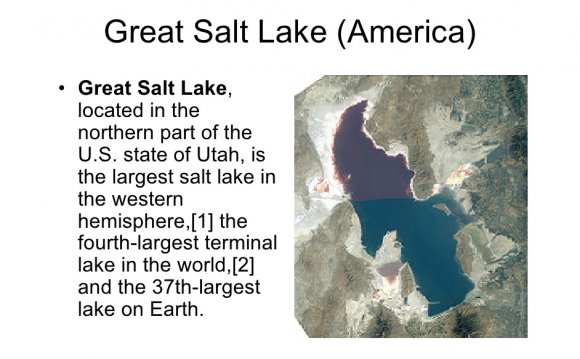 Where is the Great Salt Lake located?