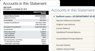 Screen capture of where to find specific account details on your billing statement.