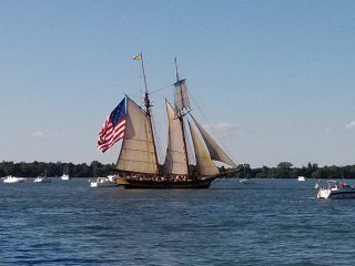 The Brig Niagara, pride of Erie, PA, fought in the Battle of 1812.