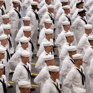 The Great Lakes Naval Base prepares sailors for duty.