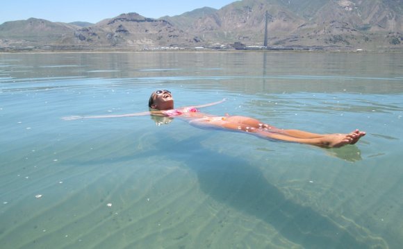 Swimming in the Great Salt Lake