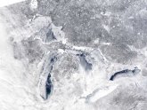 Current Great Lakes ice cover