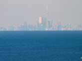 Distance across Lake Ontario