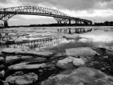 Ice on Lake Huron