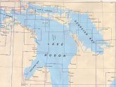 Lake Huron on Map