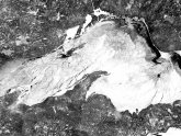 Lake Superior satellite image MODIS