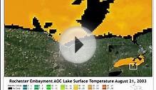 2003 Lake Ontario Lake Surface Temperature