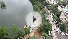 Birds Eye View of Kacharali Lake in Thane City Video