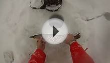 Collins Lake Ice Fishing Dec 26 2013