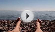 Feet of Lake Superior (GoPro)