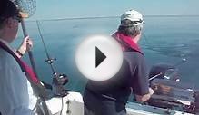 Fishing Lake Huron Salmon May 2012