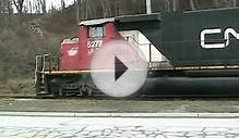 GEXR 581 with CN power in Goderich salt mine 26.11.09 8661