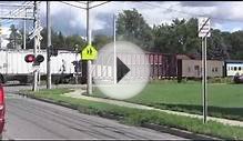 Great Lakes Central Freight Train in Owosso, MI 8/17/12