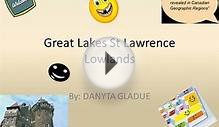 Great Lakes St Lawrence Lowlands Danby Danyta