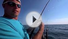 (HD) Late-Summer Lake Superior Lake Trout on Sufix 832