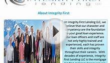 Integrity First Lending Salt Lake City mortgage broker