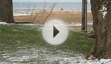 Lake Huron and Kawkawlin River in Bay City, Michigan