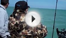 Lake Huron Salmon Fishing May 2011