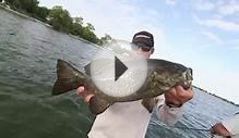 Lake Ontario Jerkbait Bass with Elite Series Champ Brandon