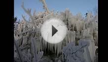 Lake Superior Frozen Shoreline 3-26-11 Part 2