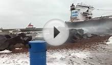 Large boat coming into port on Lake Superior Duluth, MN 12