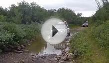 Nissan Patrol Toyota Land Cruiser Lada Niva 4x4 Water Crossing