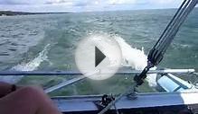 Prindle 16 sailboat catamaran on Lake Huron July 2013