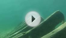 Snorkeling unknown shipwreck in Lake Huron