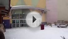 Snowing at Great Lake Crossing Shopping Mall, Michigan