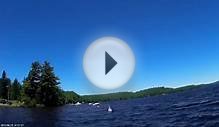 Tippecanoe T52 "Papineau" in heavier winds on Mary Lake
