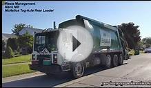 Waste Management: Mack MR/ Mcneilus Tag-Axle Rear Loader