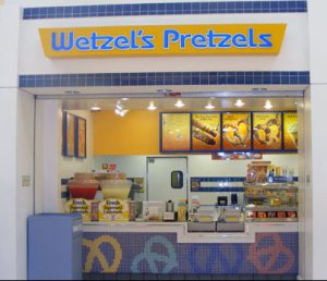 Wetzel's Pretzels store front