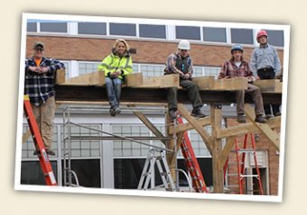 William Kelly High School Timber Frame Project