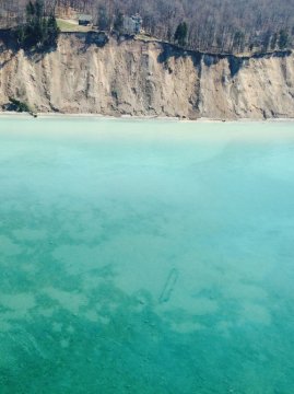 wrecks near sleeping bear point